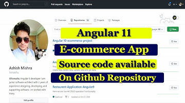 Angular 11 Project from scratch,E-commerce project in angular10,Source code on github, Angular App