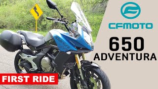 FIRST RIDE | CFMoto 650 ADVentura Motorcycle Ride & Review | ONLY $6,799!!