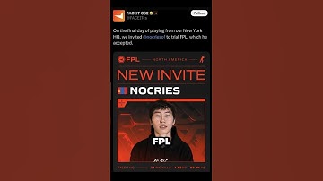 De waarheid over #1 FACEIT-speler "Nocries"