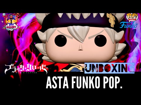  Funko Pop! Animation: Black Clover - Black Asta : Toys & Games