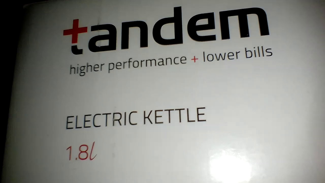 tandem electric kettle