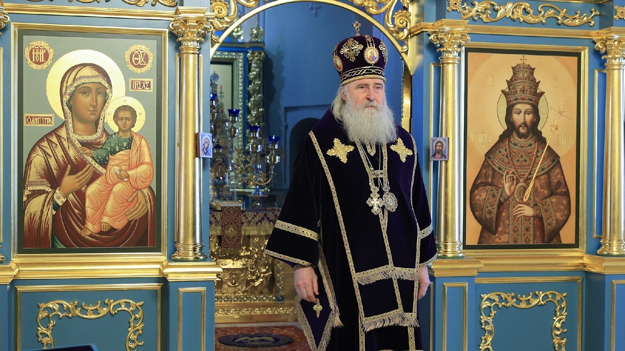 Проповедь митрополита Каширского Феогноста в Новодевичьем монастыре Москвы 28.02.26