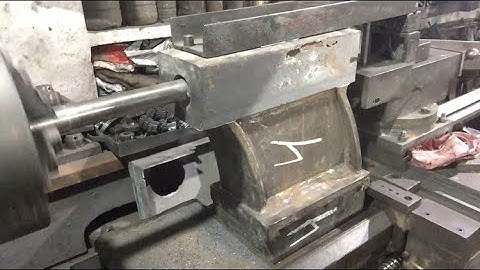 How to make tail stock boring part off laith machine Techical machine #machinelearning #technology