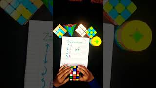 How to make ZIG ZAG pattern on 3*3*3 Rubik's cube #kapilbhattcube #kingofcubers #shorts