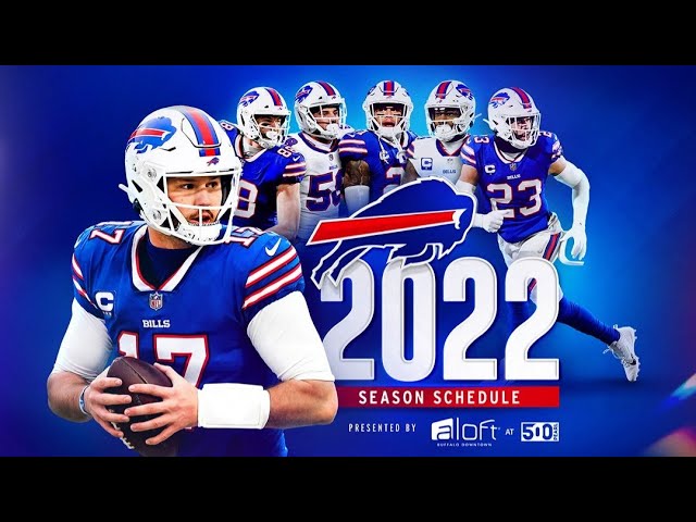 2022 buffalo bills schedule