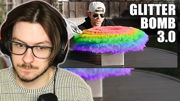 Daxellz Reacts to Glitter Bomb 3.0 vs Porch Pirates
