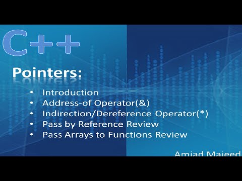 C++ Programming | Pointers | Function Overloading | Pass by Reference ...
