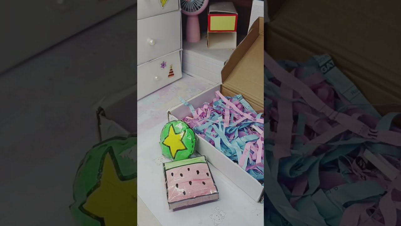 packing orders fake ✨💖#squishypaper #trending #stiker