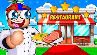 Opening Our 5 STAR Family Restaurant In Roblox!