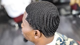 360 WAVE HAIRCUT TUTORIAL: LOW TAPER ON ELITE WAVER HURRICANE HENRY