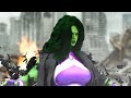 She-HULK Transformation (I&#39;m Always Angry) The Avengers (Test)