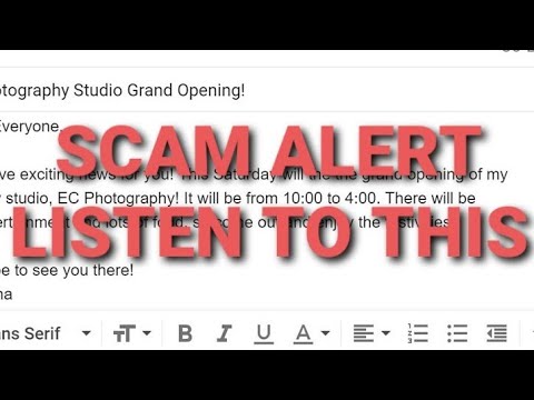 SCAM ALERT ⚠️ Email Blackmail Scam Listen To This ??