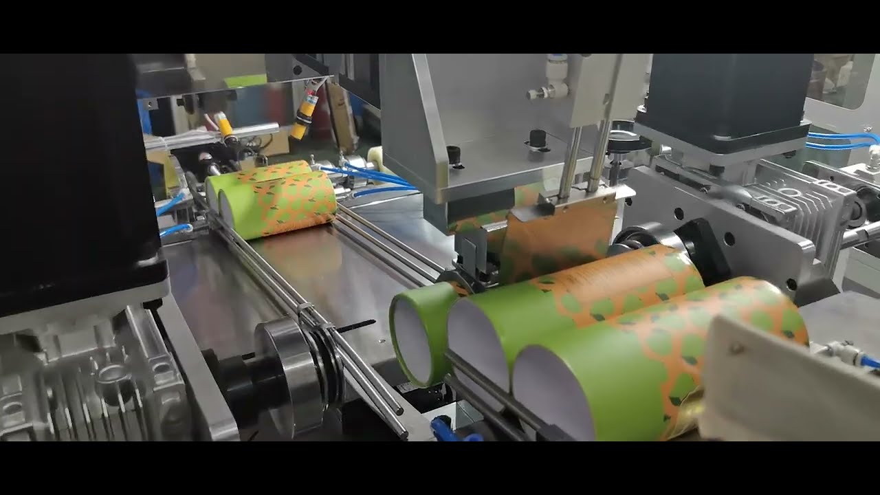 Automatic Paper Tube Can Two Side Curling and Cutting Machine