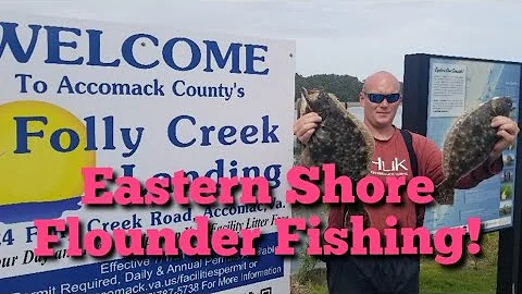 SPRING FLOUNDER FISHING ON THE EASTERN SHORE OF VIRGINIA! How to catch #FLOUNDER (#Fluke)