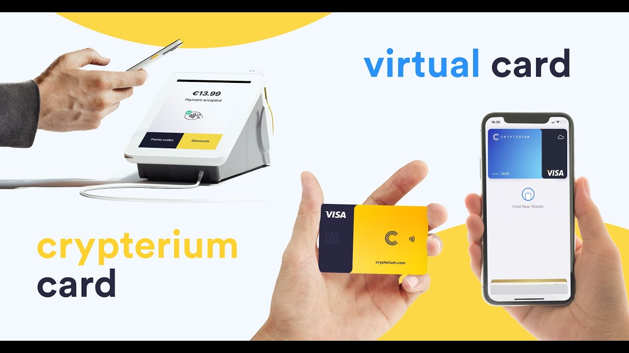 Apple Pay Now Supports Crypterium Virtual VISA Card - YouTube