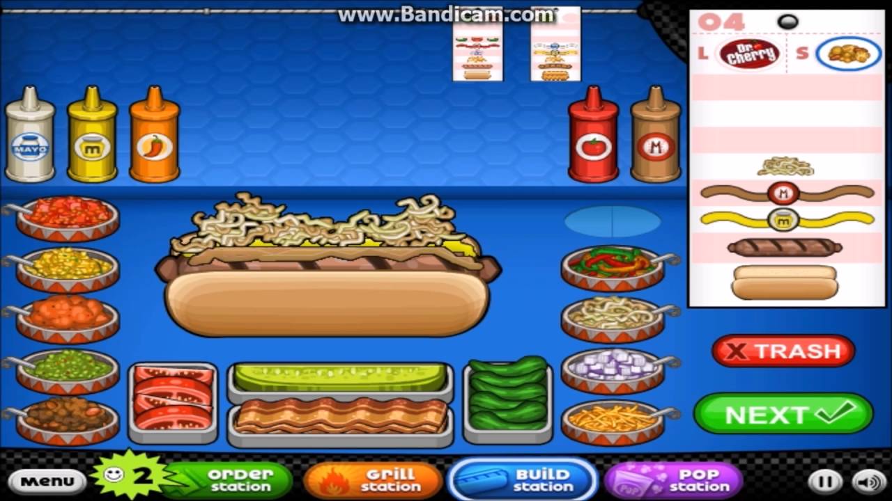 Papa's Hot Doggeria - Rank 30 gameplay - YouTube