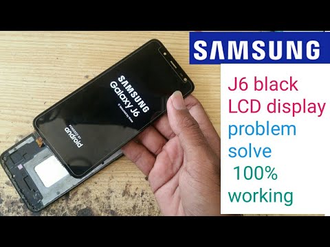 सैमसंग J6 ब्लैक डिस्प्ले फिक्स || फ़ोन की स्क्रीन टूट गई है मेरे पास मरम्मत lc rpair || मेरी टच स्क्रीन ठीक करो