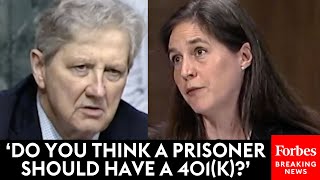 'Do You Think Prisoners Should Be Entitled To Paid Vacation?': John Kennedy Grills ACLU Official