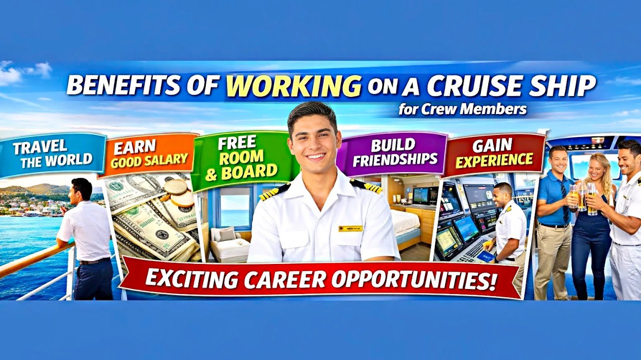  Benefits of Working on a Cruise Ship 🚢 | Salary, Life & Career Growth (Crew Reality)