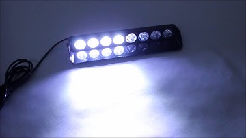 Xprite Super Bright 24 LED Emergency Windshield Traffic Advisor Flash Strobe