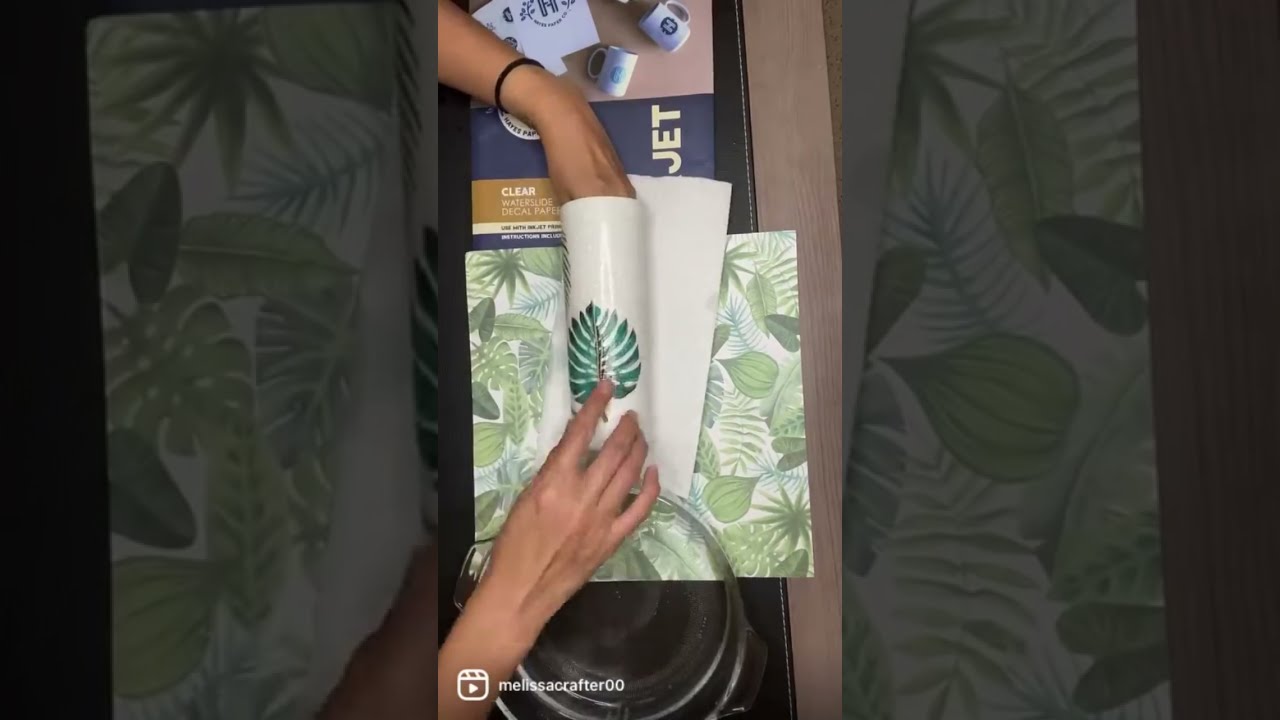 Using Hayes Paper Co. waterslide decal paper (linked below)