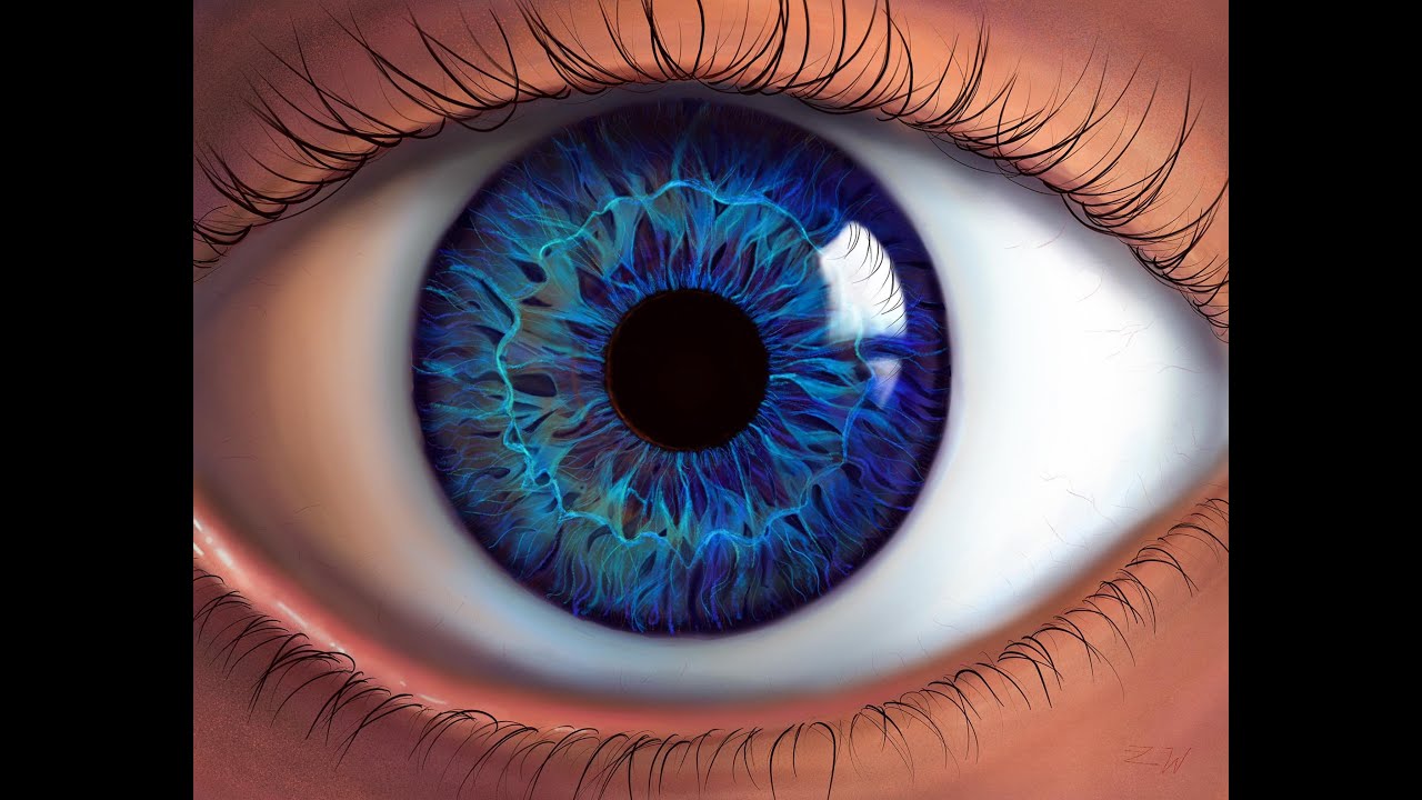 Digital Eye Painting using procreate | Art  Chat | Practice Makes Perfect