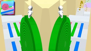 Layers Roll - Gameplay All Levels iOS,Android Walkthrough Mobile NEW GAME !!! Alltrailers