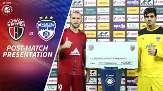 Post-match Presentation - NorthEast United FC 1-1 Bengaluru FC - Match 56 | Hero ISL 2020-21