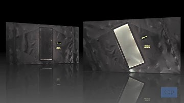 Single-sided 2-opening ventilation: Both windows at an angle to wind