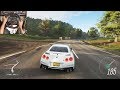 Nissan R35 GTR  - Forza Horizon 4 | Logitech g29 gameplay