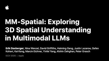 MM-Spatial: Exploring 3D Spatial Understanding in Multimodal LLMs (ICCV 2025)