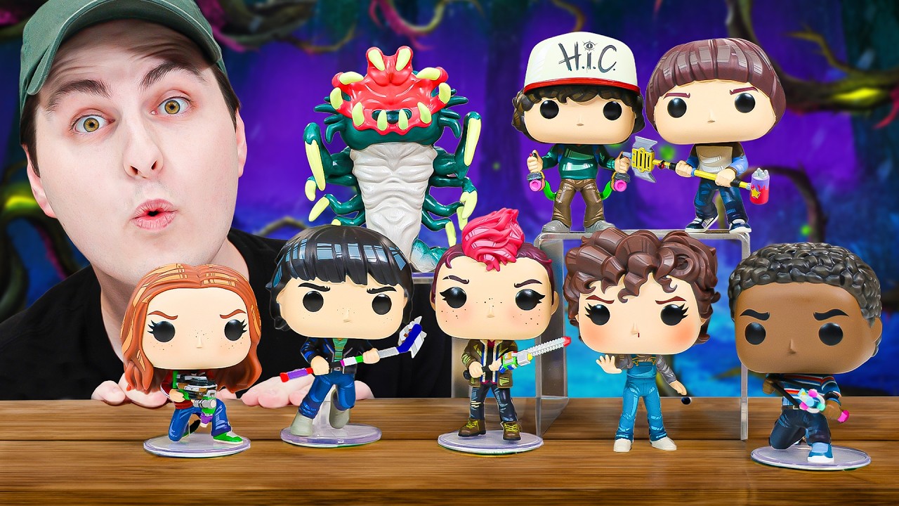 An *EXCLUSIVE* Look At New Stranger Things Funko Pops! - YouTube
