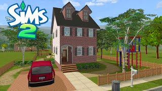 Mid 2000s Townhouse 🏠 | The Sims 2 Speed Build