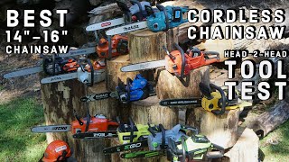 Best Cordless Chainsaw  Head2Head Test