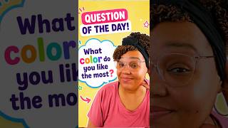 👉 🌈 What Color Do You Like Most? | Question of the Day for Preschoolers #shorts