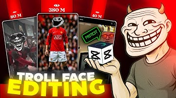 I Make Trending Troll Face Edits in MINUTES! 🔥 (Step by Step Guide)