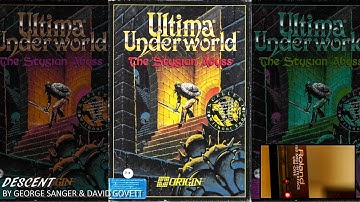 Ultima Underworld (1992) MIDI soundtrack on pro Roland synth