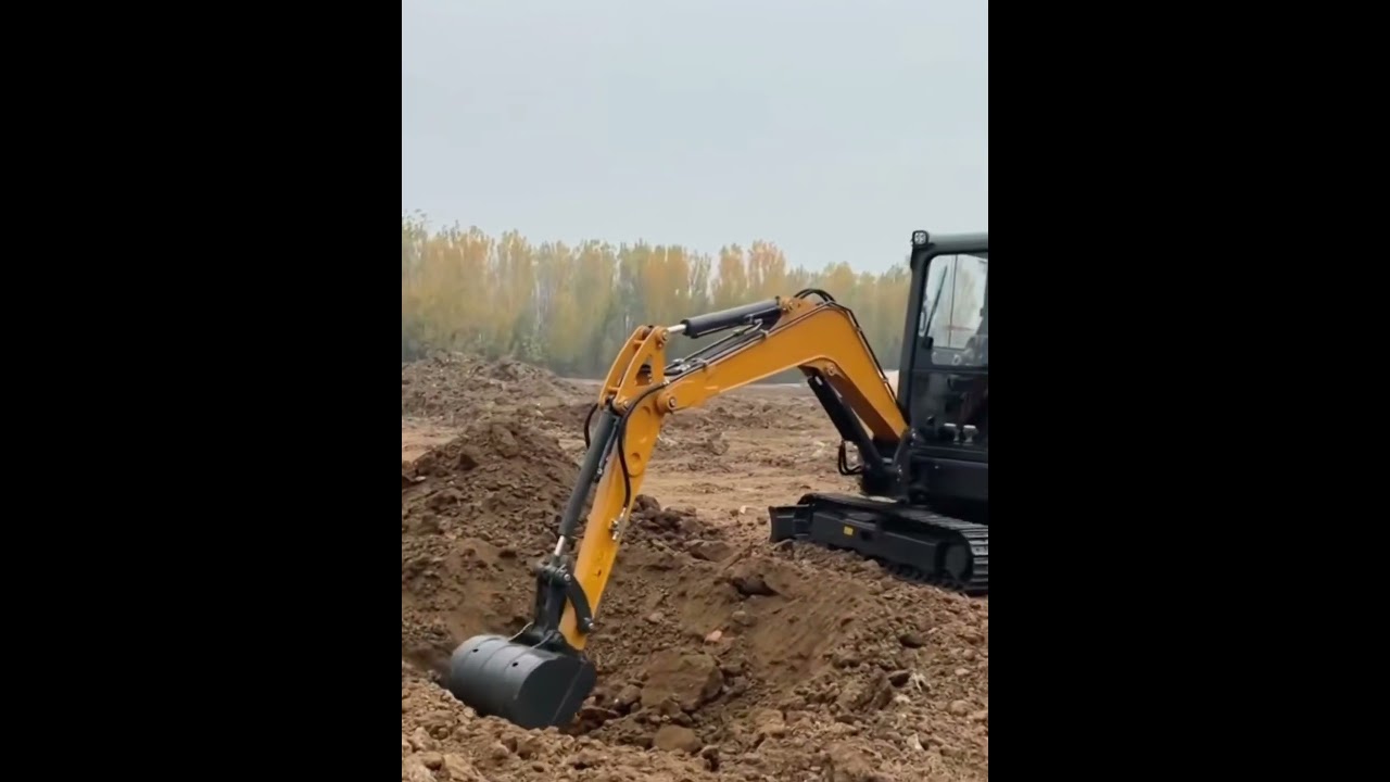 MYZG/SDZG 35 Excavator: Small Size, Big Power! Dominates Narrow Spaces with Efficiency