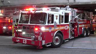 FDNY Full House Reponse  Ladder 13 Engine 22 Battalion 10