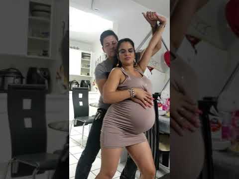 9 month pregnant Dancing