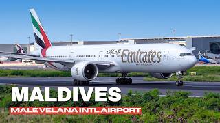 🇲🇻✈️ PLANES IN PARADISE! Incredible Plane Spotting at Malé (MLE/VRMM)