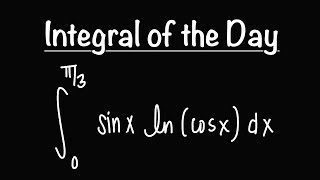 Integral of the Day: 7.17.23 | Calculus 2 | Math with Professor V