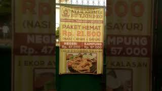 Ayam Kremes Bu Tjondro BSD. 