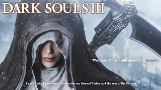 Dark Souls III Сестра Фриде vs Пиромант, NO DAMAGE, NG+7 | Pyromancer vs Sister Friede NG+7