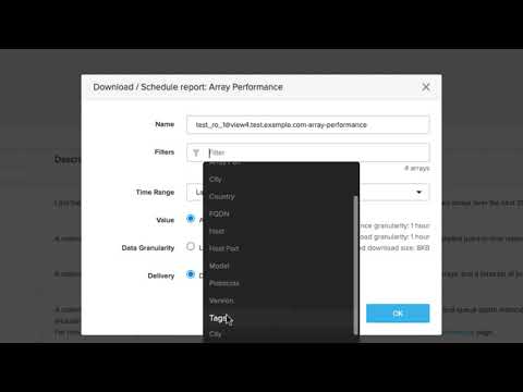 Pure1 Report Center Demo
