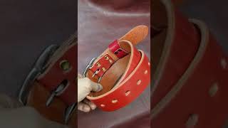 Exclusive 14 Oz  56mm  Heavy Thick Leather Belt