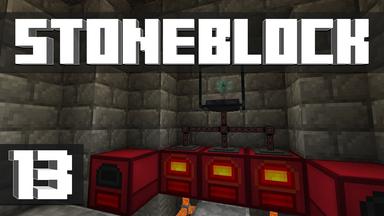 StoneBlock - Ep. 13: SPECTRE NETWORK! (Modded Minecraft 1.12.2) | iJevin