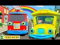 Let&#39;s Learn the Vehicles with Wheels on the Bus - Fun learning Video for Kids