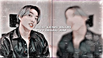 Bcc Lens Blur tutorial on alight motion | JEONVHX|