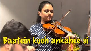 Life in a Metro | Baatein kuch ankahee si | Violin Cover | Radhika Nath | Manav Doshi | Pritam | KK